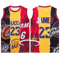 Philippines Basketball Jersey - Blue & Red Wing Graphic "PILIPINAS 6" Eagle Design Artistic Athletic Jersey