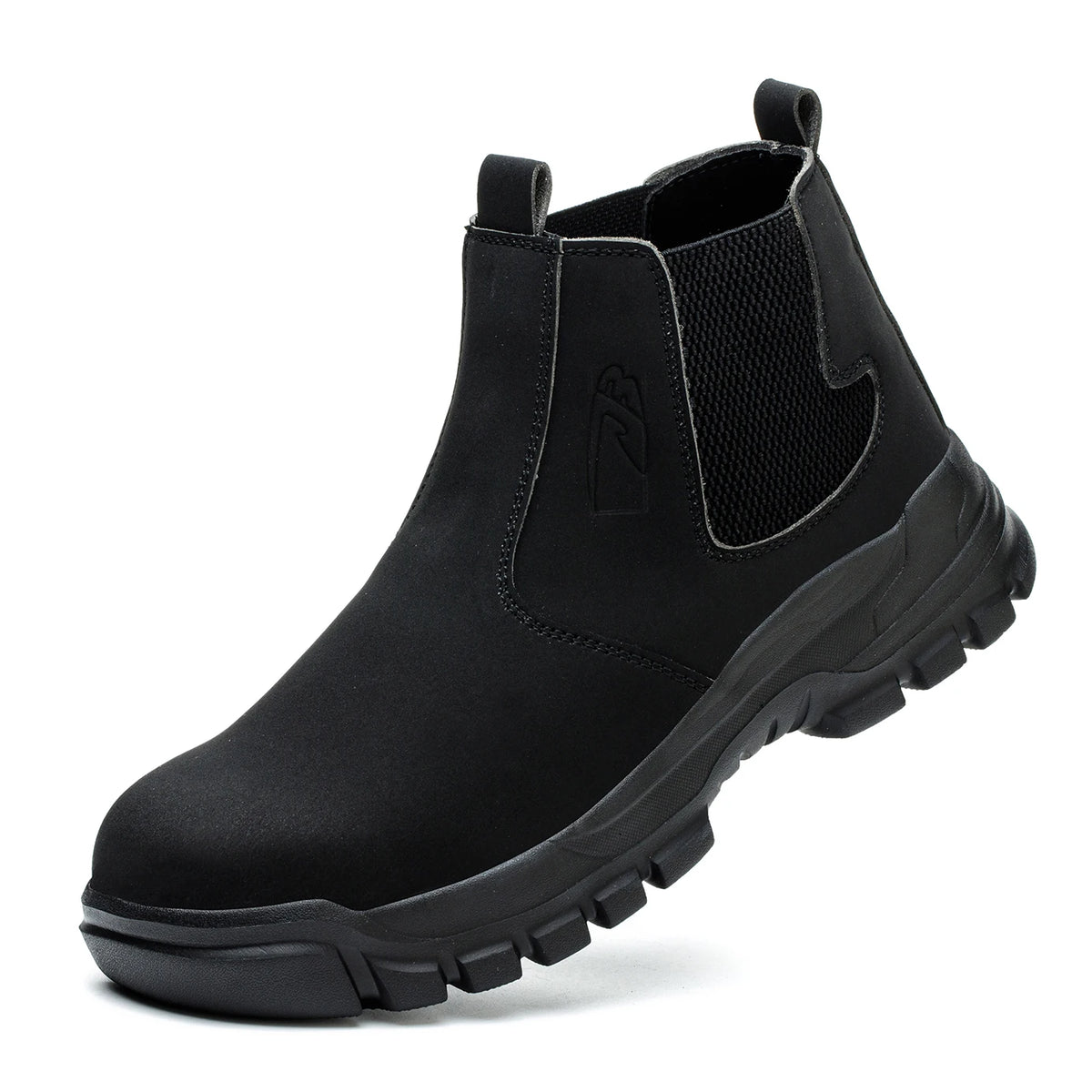 LOR MALE Waterproof Safety Boots Men Indestructible Steel Toe Work Boots Anti-smash Stab-resistant Safety Shoes Biker Botas Para Hombre