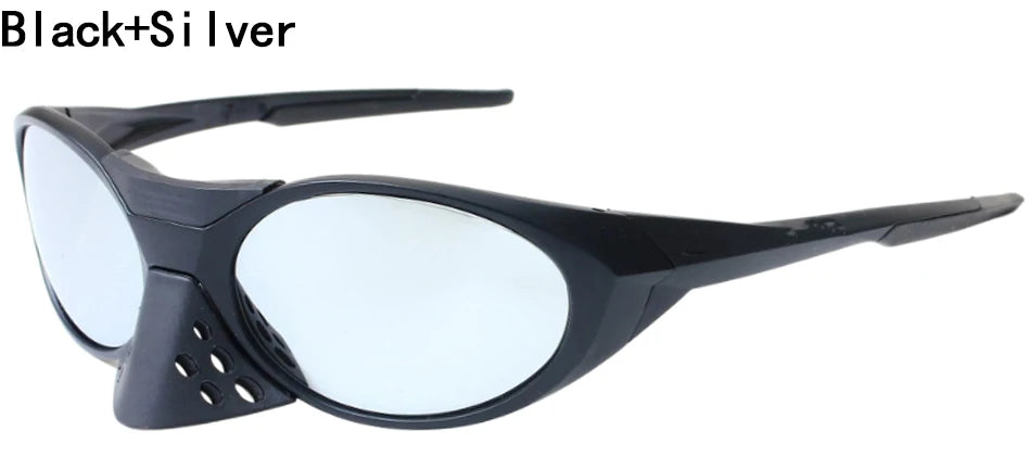 LOR MALE Polarized Sunglasses Men Gafas Designer Outdoor Sports Sun Glasses for Men Brand Mirror Oval Eyewear Accessories UV400