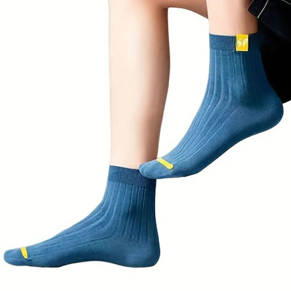 LOR MALE 5/10/15/20 Pairs Men Socks Breathable Cotton Sports Stockings Comfortable Men