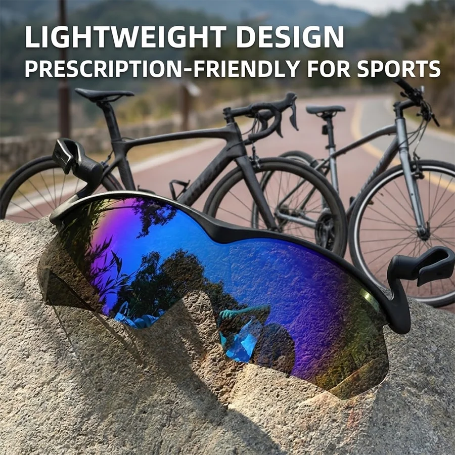 LOR MALE Polarized Clip On Sunglasses For Baseball Cap Men Women Adjustable Lens Angle Sports Cycling Driving Sun Glasses Eyewear Shades