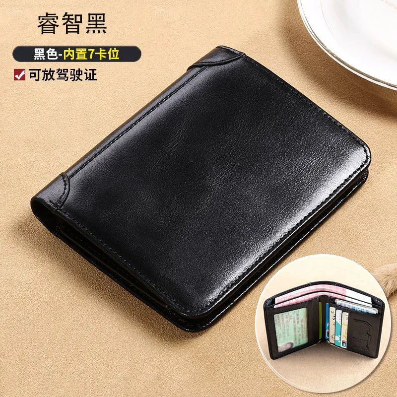 LOR MALE Classic Wallet – Slim Card & Cash Holder