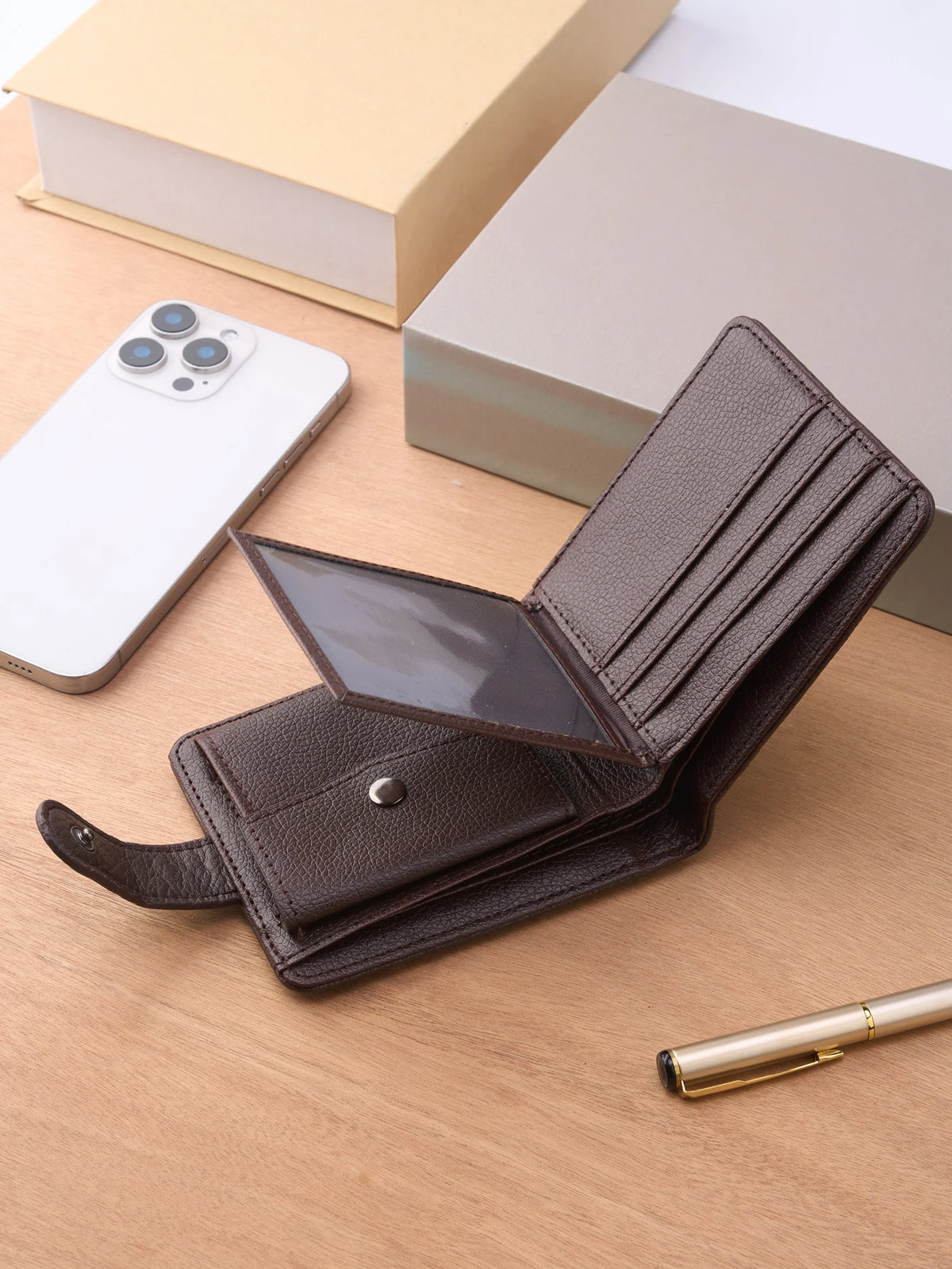 LOR MALE Slim Wallet – Multi-Card Pocket