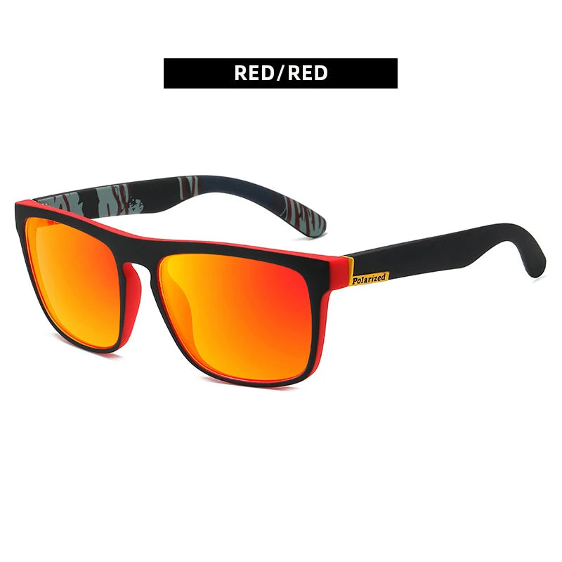 LOR MALE Stylish Hiking Polarized Sunglasses Men Women Fashion Fishing Sun Glasses Vintage Anti Glare Driving Sports Shades Goggle