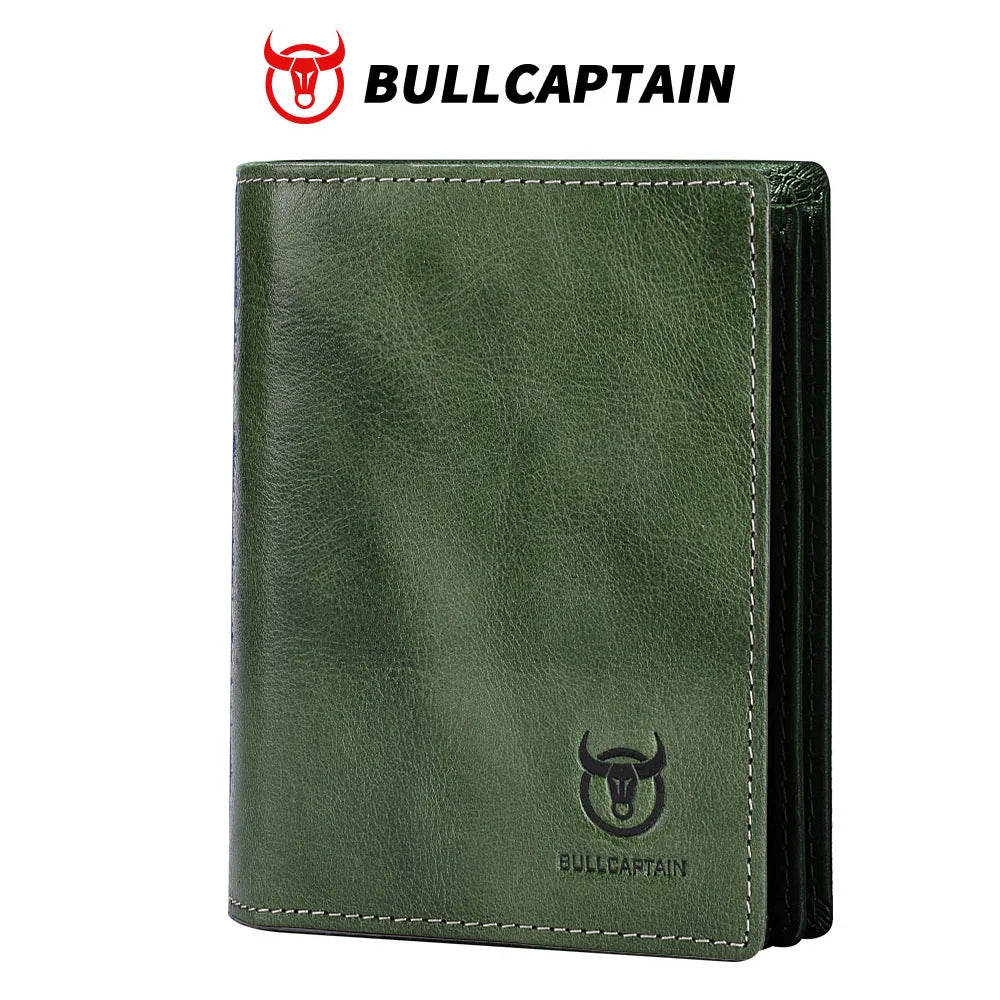 LOR MALE Men's High-End Genuine Leather Wallet, Short Style, Multi-Card Holder, Embossed Ultra-Thin Bi-Fold Wallet, Large Capacity, Multi-Card Slots, Credit Card Holder, Multifunctional Coin Purse, Men's Wallet, Men's Valentine's Day