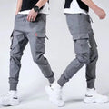 LOR MALE 2025 New men work pants, tactical pants, workwear, multi pocket casual training pants, jogging and hiking casual pants