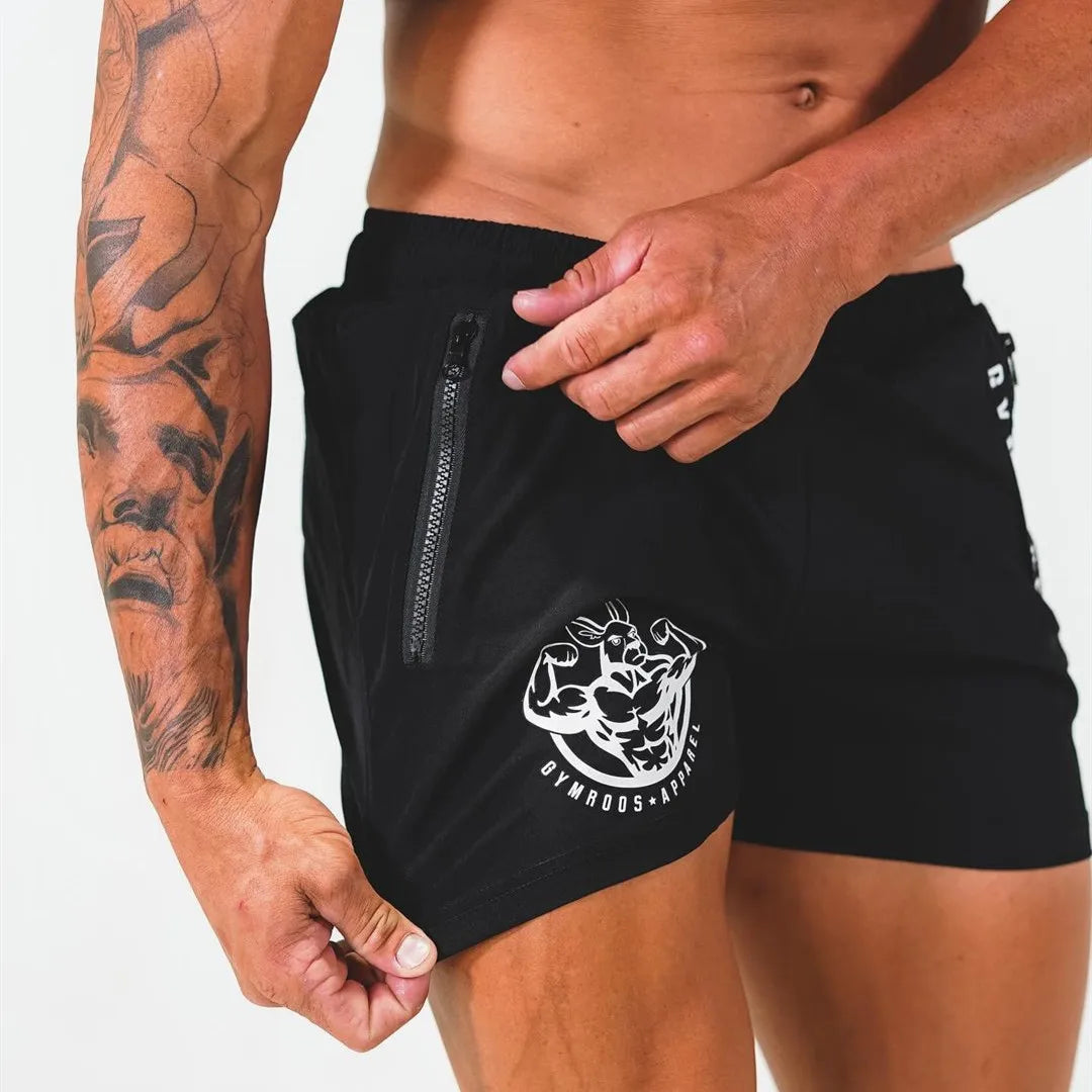 LOR MALE Men Shorts Hot Shorts for Men Workout Gym Jogger Sweatshorts Quick Dry Light Weight Bodybuilding Short Pants