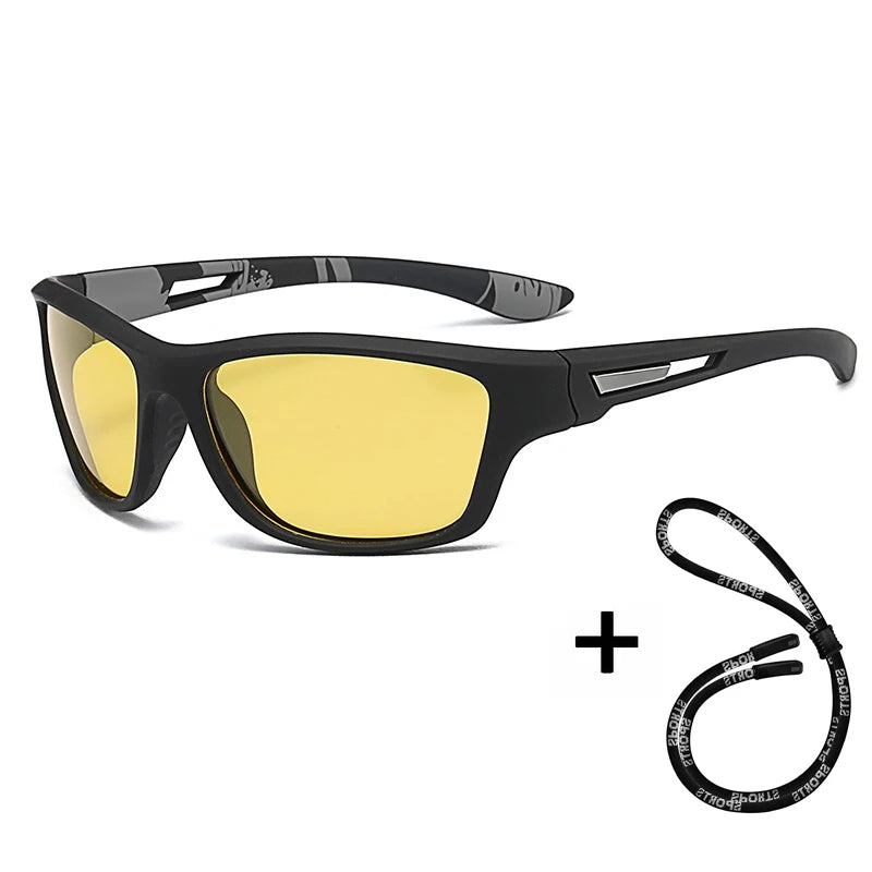 LOR MALE High Definition Polarized Sunglasses for Men Women Outdoor Sport Fishing Sun Glasses UV400 Protection Driving Eyeglasses