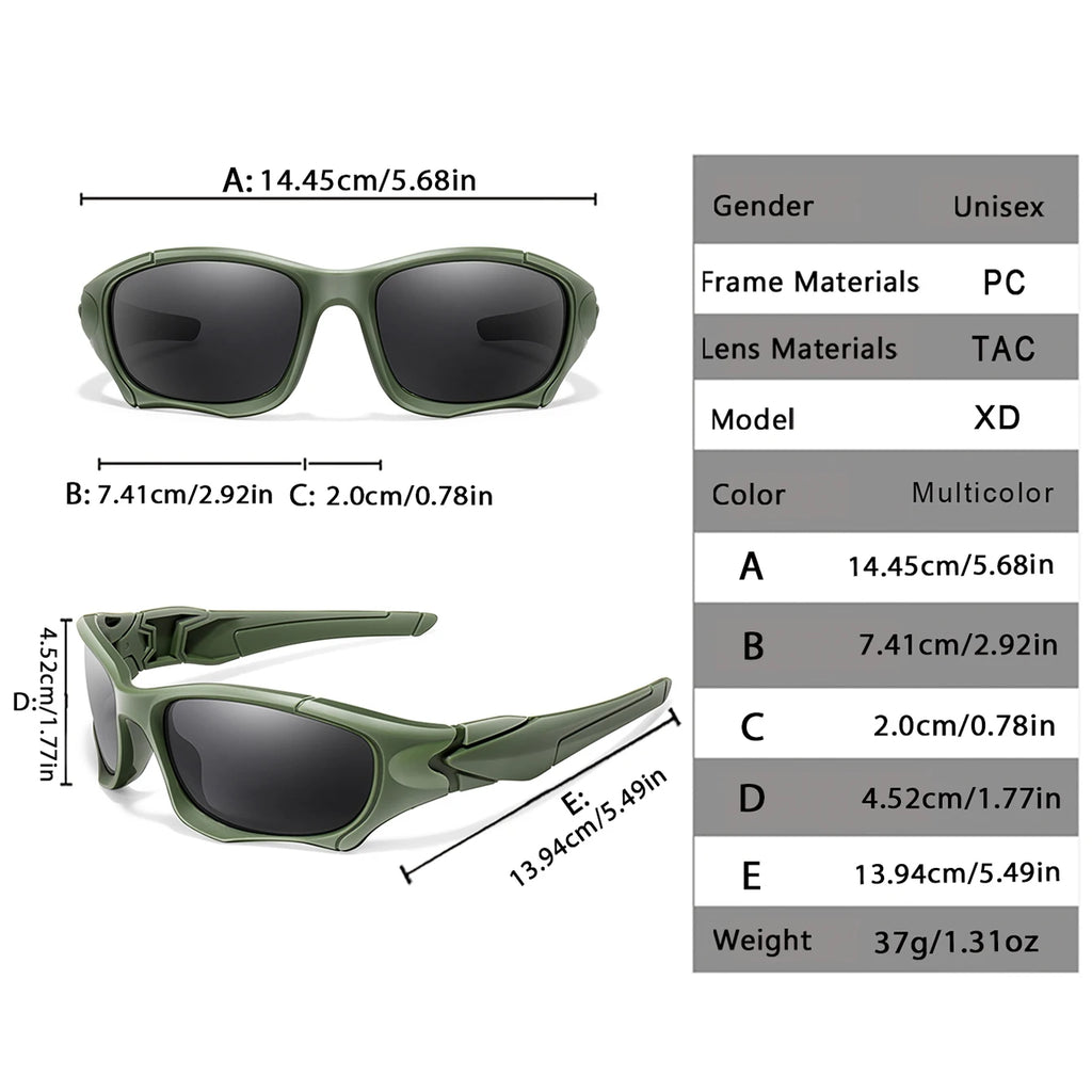 LOR MALE Polarized Sunglasses Women Classic Camouflage Shades with UV Protection for Ou 2