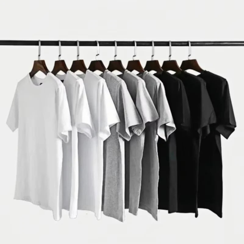 LOR MALE Men's T-shirt Fashion Style Trend Short-sleeve T-shirt 2026 Summer New Printed Versatile Casual T Shirt Men and women