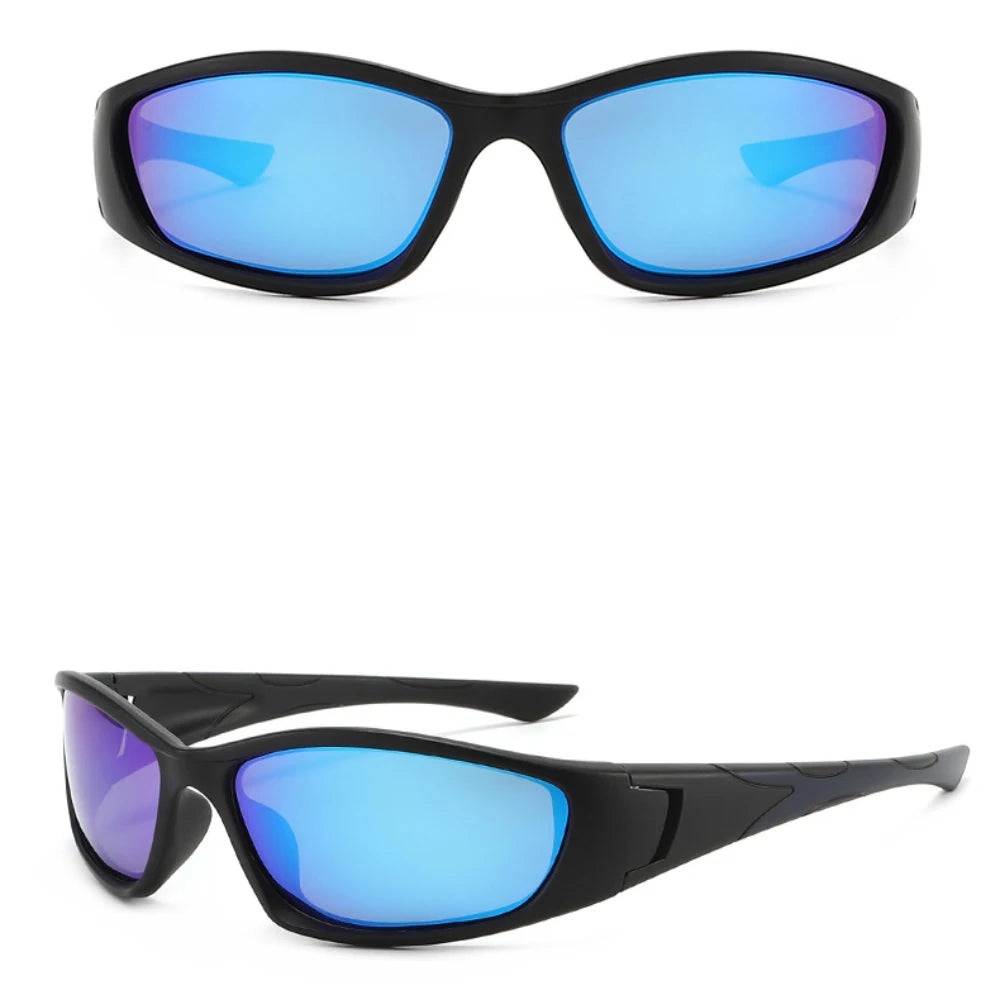 LOR MALE Polarized Sports Sunglasses Men Women Anti-Glare Cycling Glasses Outdoor Fishing Riding Driving Eyewear UV400 Protection Goggles