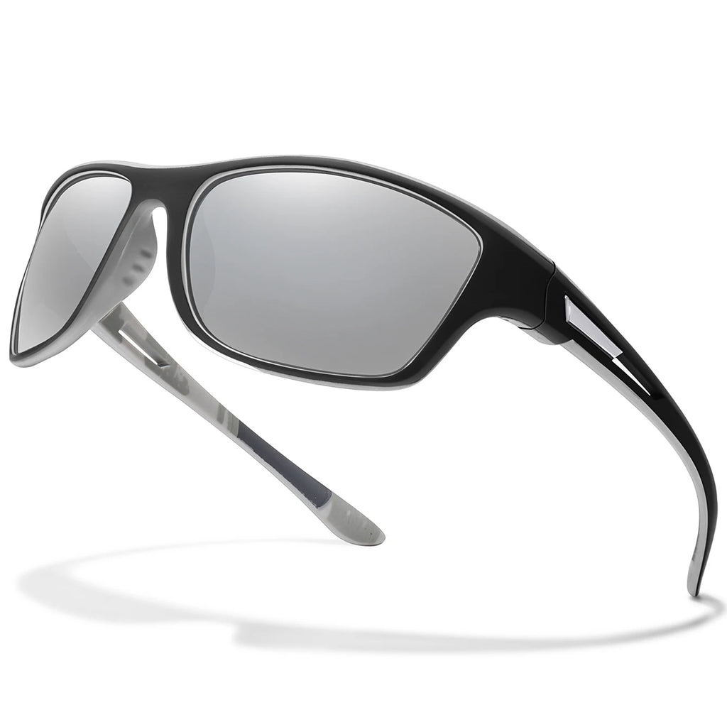 LOR MALE Men's Polarized Fishing Sunglasses Men Women Cycling Driving Hiking Sun Glasses Anti-glare UV400 Eyewear TAC Lens 1 PC