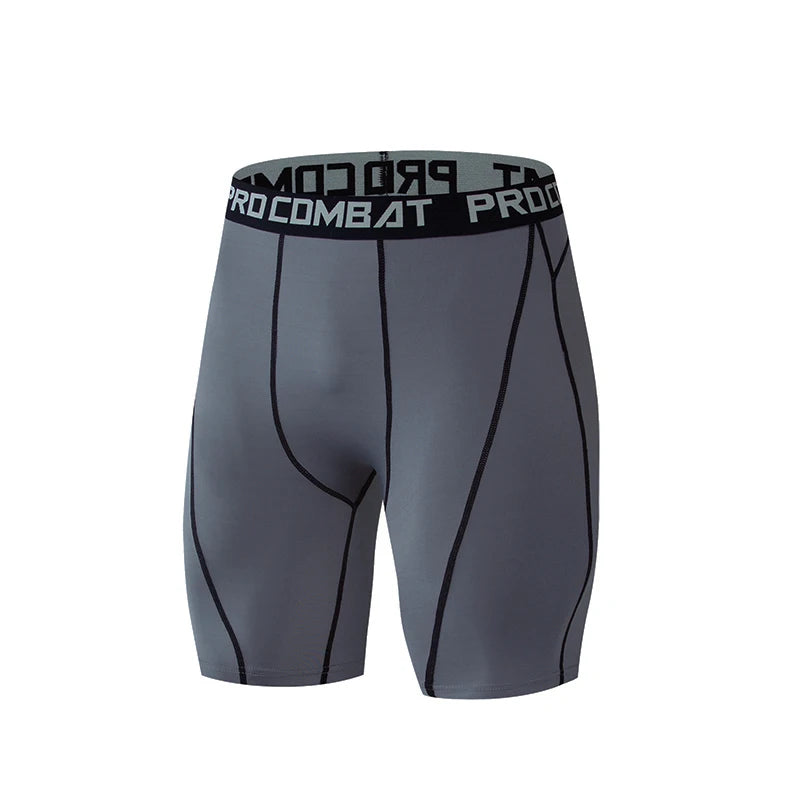 LOR MALE Men Bodybuilding Shorts Fitness Workout Inseam Gym Knickers Male Muscle Alive