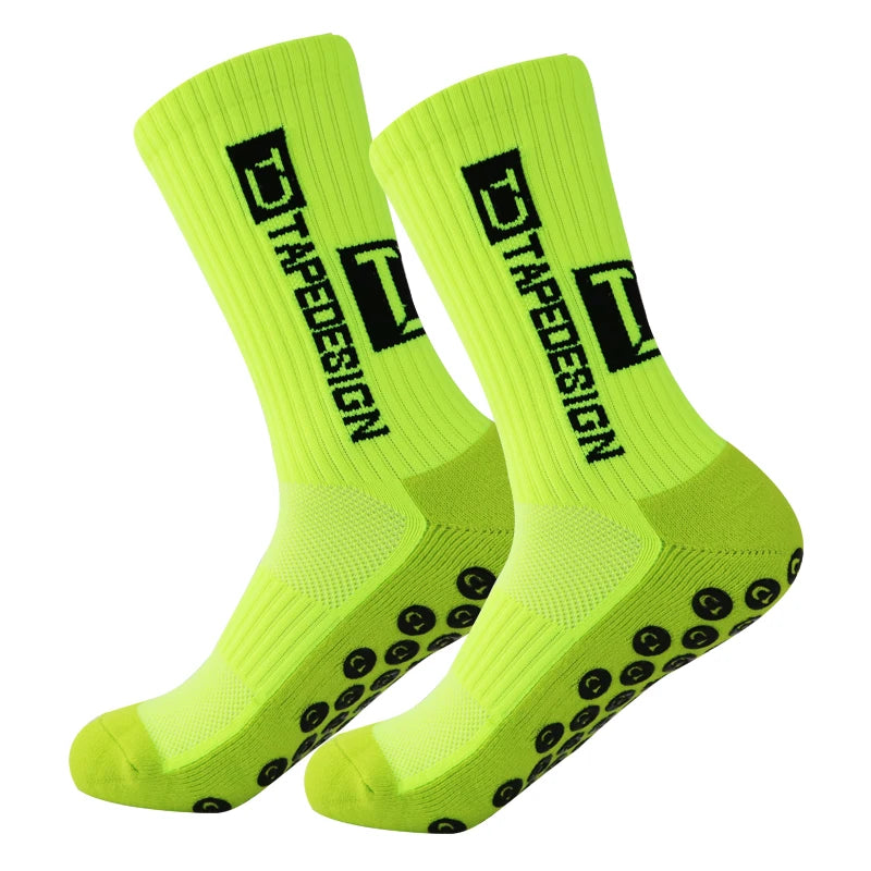 LOR MALE 2022 New Football Socks Anti-Slip High Quality Soft Breathable Thickened Towel Bottom Sports , Cycling ,Legging ,Women, Men