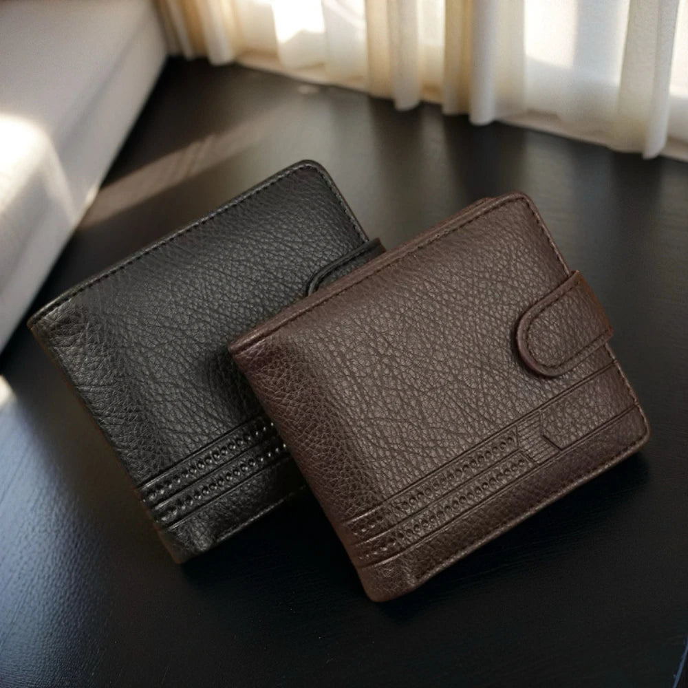 LOR MALE Leather Wallet Credit/Debit Card Slots Wallets Men Suitable for Daily Casual