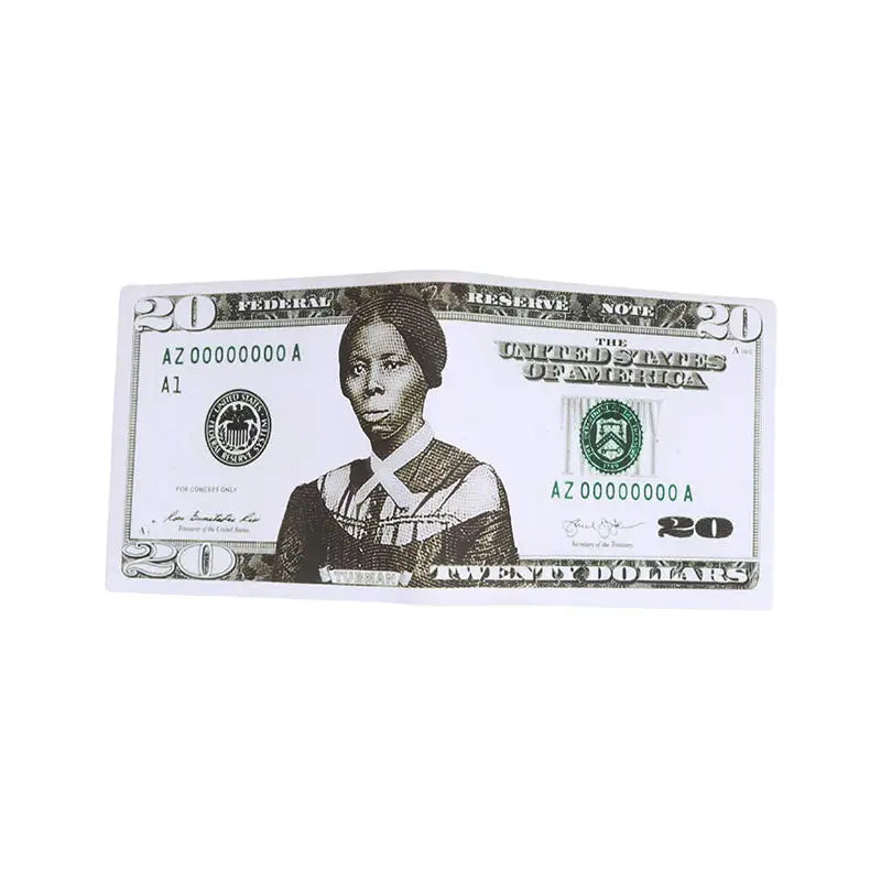 LOR MALE Wallets With US Dollar Pattern Male Pu Leather Wallet With Card