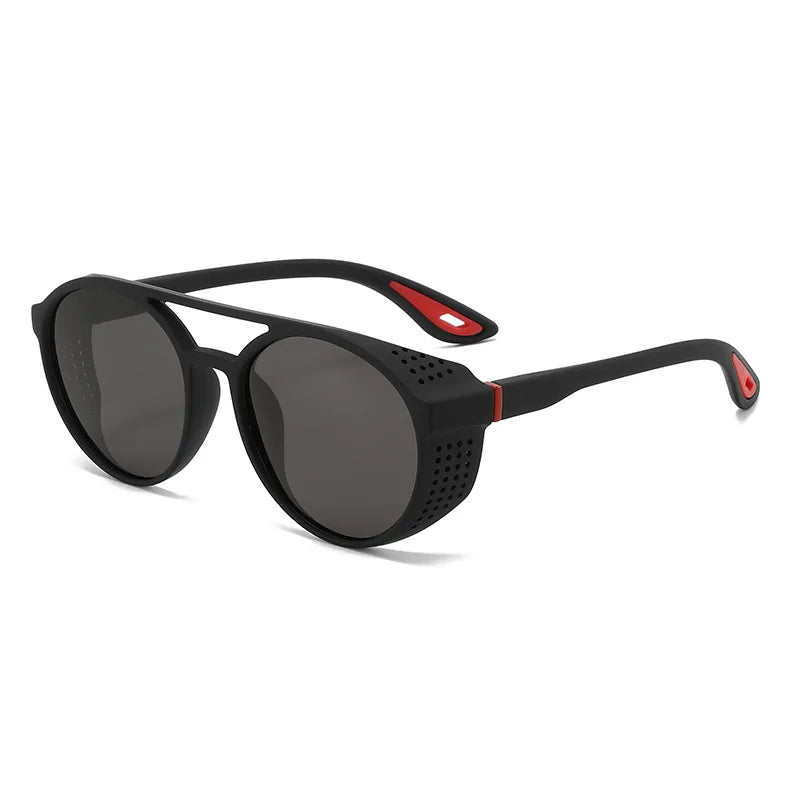 LOR MALE Polarized Sunglasses for Men Women Sun Glasses with Side Shields UV400 Protection Mirrored Lens Outdoor Sport Cycling Glasses