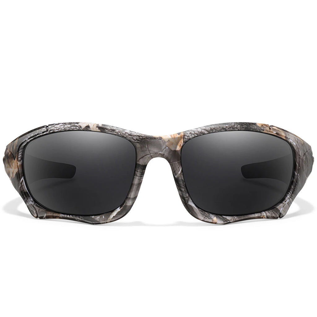 LOR MALE Polarized Fishing Sunglasses for Men Women Classic Camouflage Shades with UV Protection for Outdoor Driving Cycling Hiking