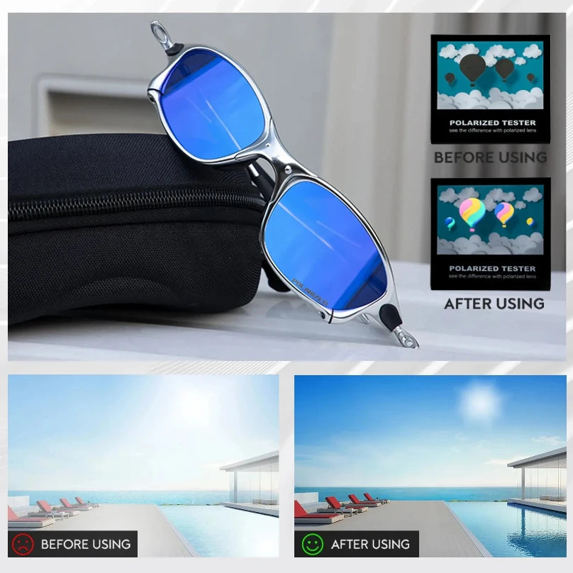 LOR MALE Polarized Sunglasses Men Cycling Fishing Driving Glasses Outdoor Sports UV400 Sun Glasses Eyewear Male Women Goggles
