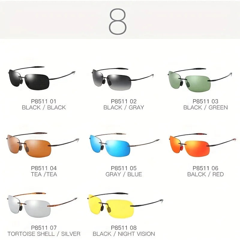 LOR MALE Polarized Mens Women Sunglasses Pilot Sun Glasses for Men Accessories Driving Fishing Hiking Eyewear UV400 Gafas De Sol
