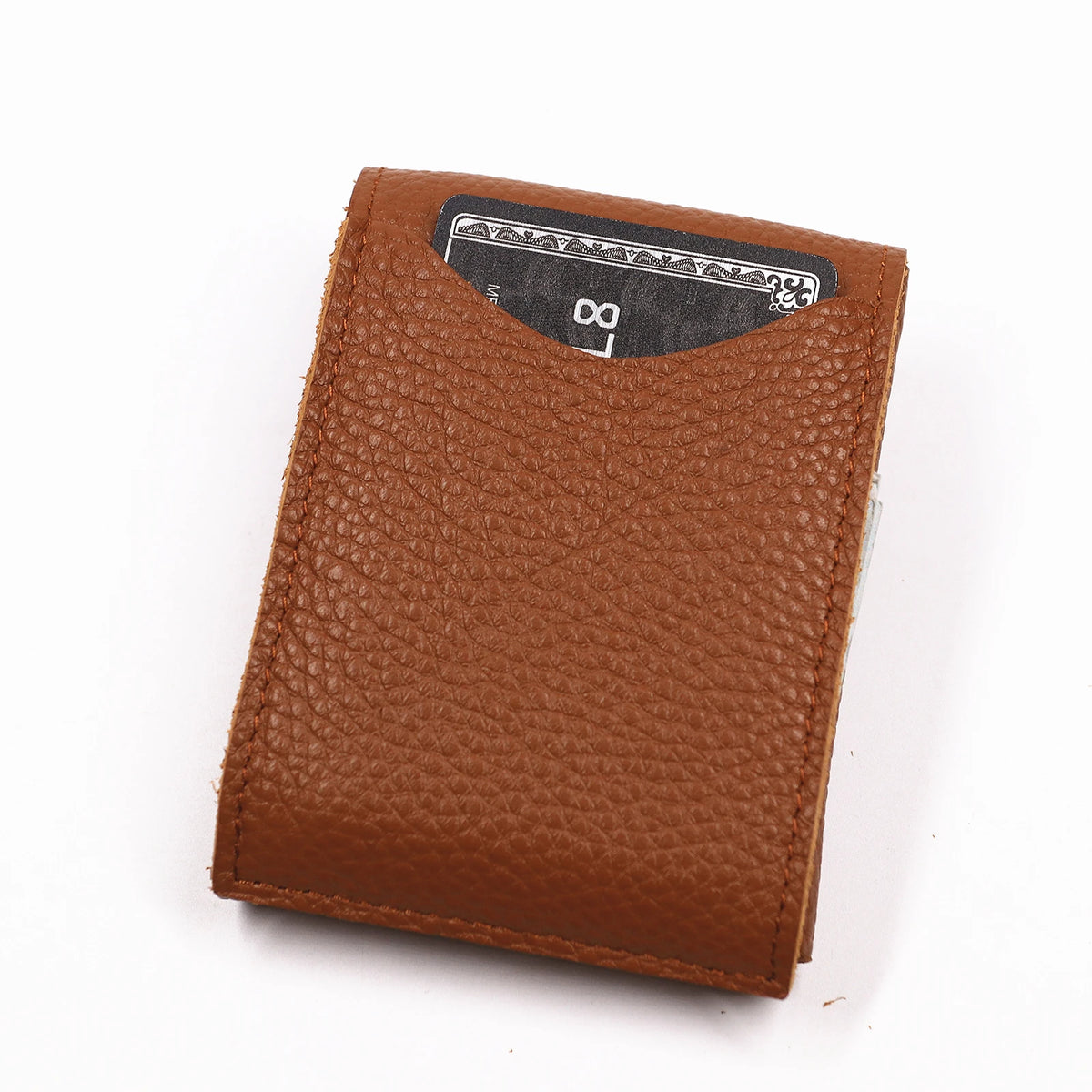 LOR MALE Genuine Leather Wallet Male Vintage Full Grain Cowhide Vertical Slim Cash