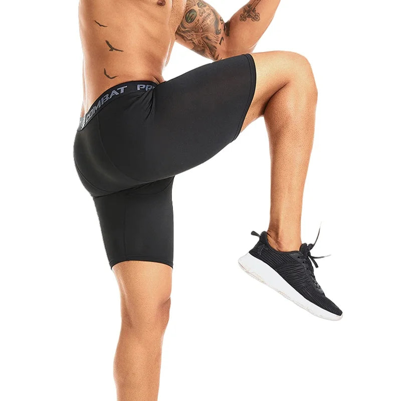 LOR MALE Mens Shorts Jogging Fitness Shorts Men Sports Shorts Male Quick Drying Sports  Men Tight Short Pant Running Shorts