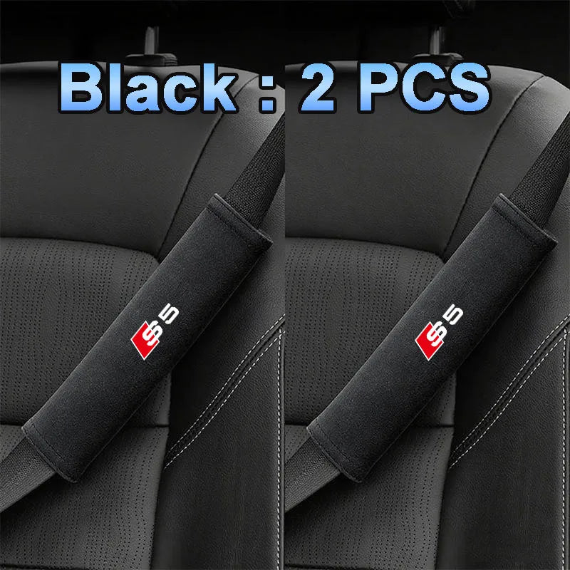 LOR MALE car accessories seat belt shoulder pads,Shoulder Neck Protection,for Audi S S4 S5 S6