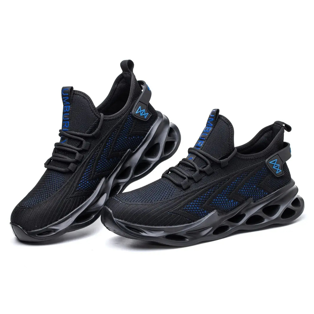LOR MALE Men's Steel Toe Safety Work Shoes Anti-Smash & Puncture Breathable Lightweight Durable Construction Boots for Industrial Outdoor