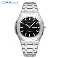 LOR MALE Watches Analog Quartz Wristwatch Luxury Casual Business Watch Waterproof Stain 3