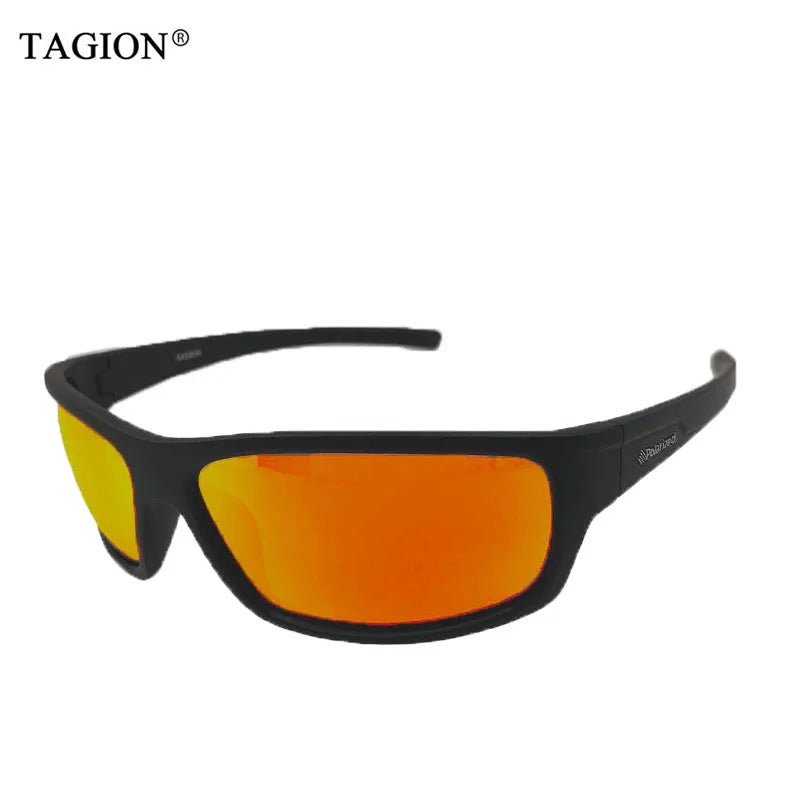 LOR MALE 2026 Male Brand Design Polarized Sunglasses for Men Brown Sports Rectangle Sun Glasses Lenses Male Cycling Eyewear Gafas UV400