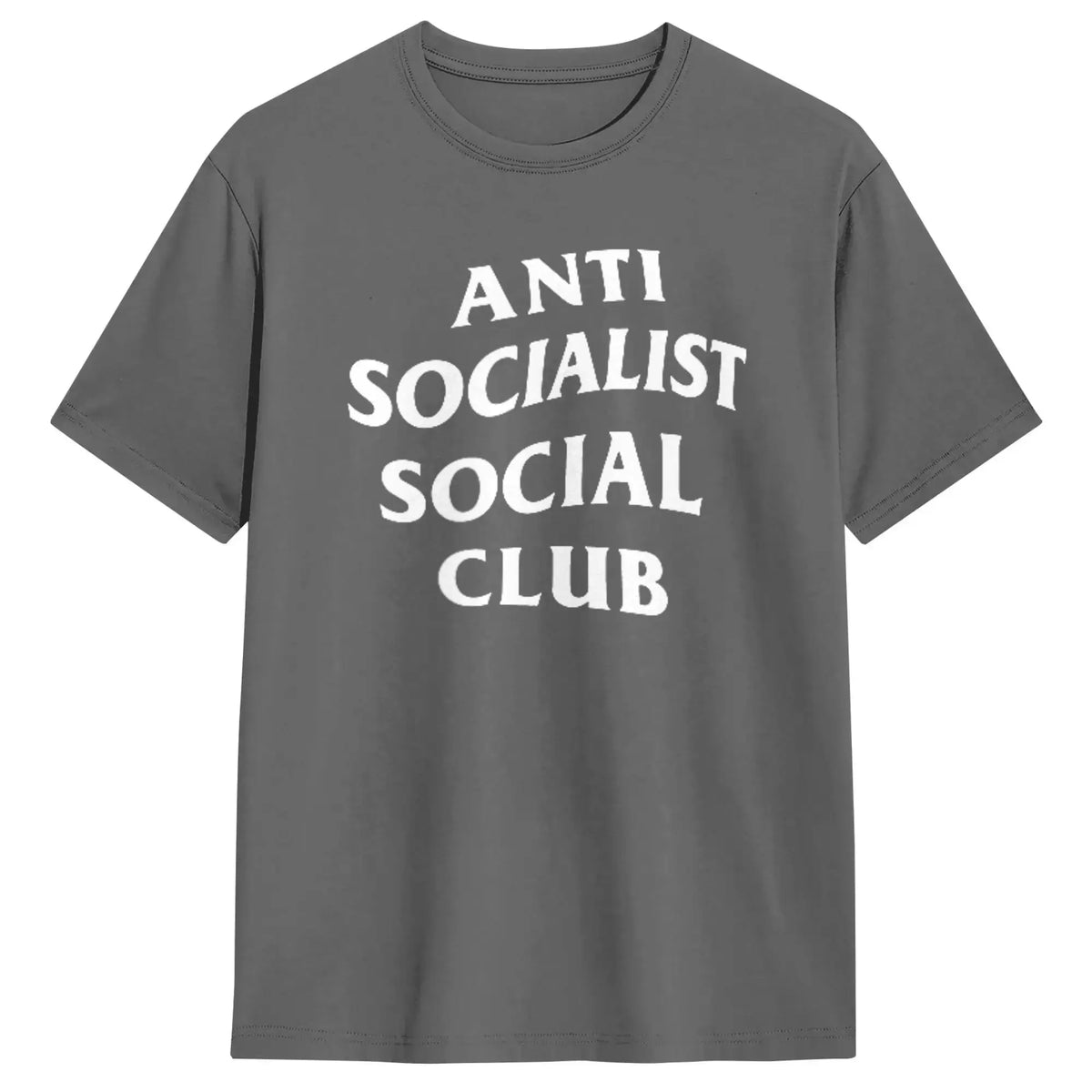 LOR MALE Anti Socialist Social Club T Shirt Summer Pure Cotton T-Shirts For Men Design Tshirt Short Sleeve Streetwear Clothes