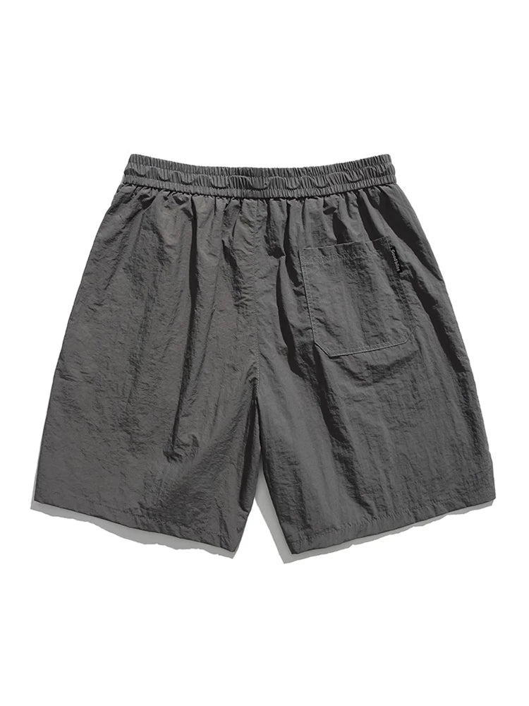 LOR MALE Loose American Style Workwear Shorts Men's Summer Trendy Brand Casual Straight Leg Wide Leg Sports Five-Quarter Pants