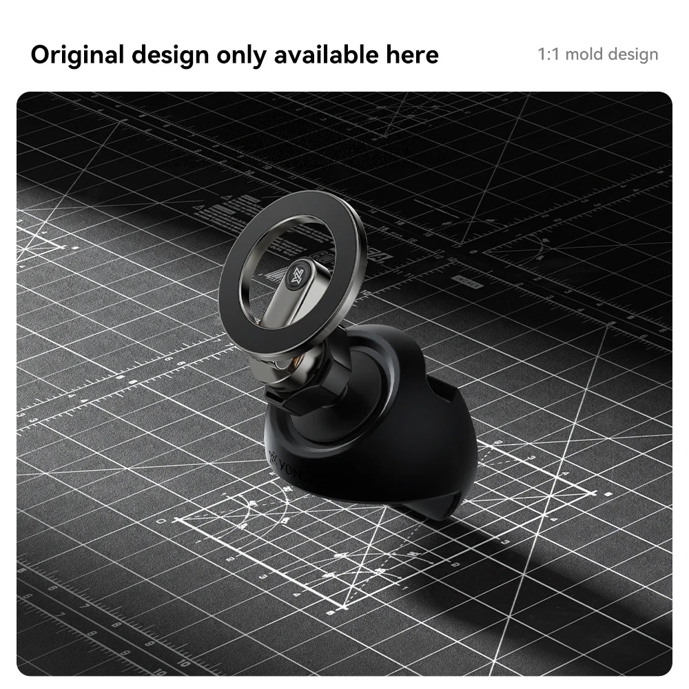 LOR MALE YZ For Tesla Model 3 Y/YL Highland Juniper Magnetic Car Phone Holder 360 Degree Rotation Metal Car Mount for All  Phones