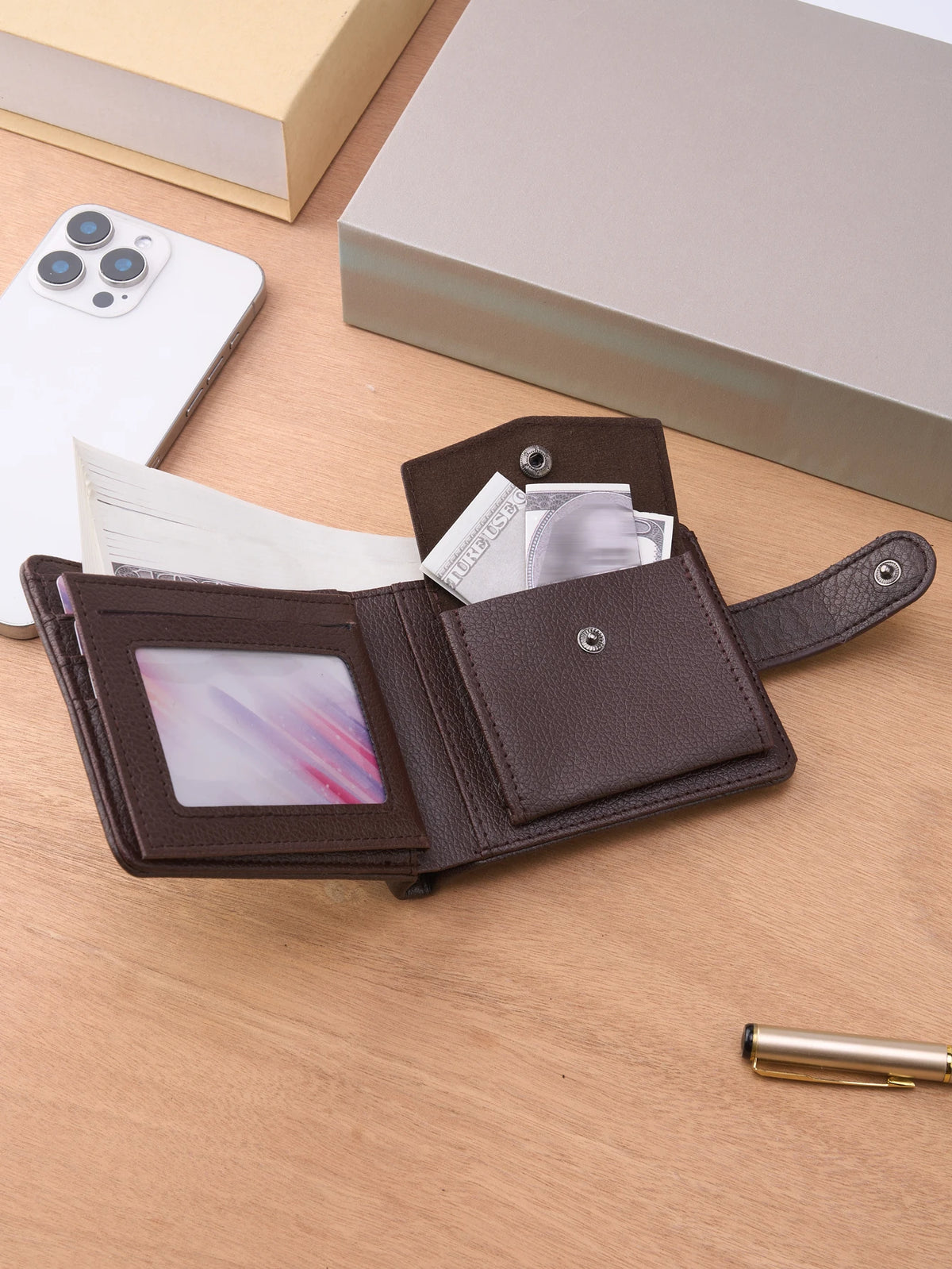 LOR MALE Slim Wallet – Multi-Card Pocket