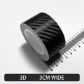LOR MALE Carbon Fiber Automotive Adhesive Tape Roll Matte Black Protective Car Film Self-Adhesive Film 3D Vinyl Car Film Accessories