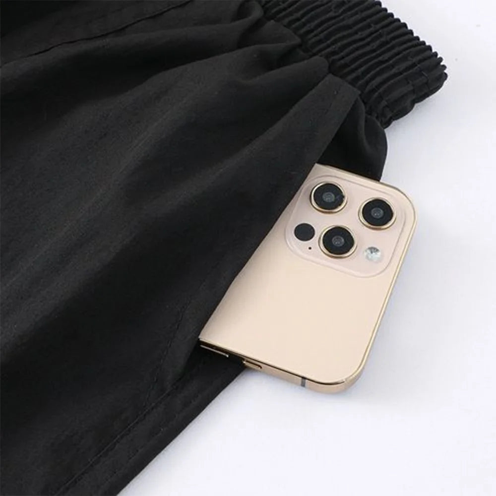LOR MALE Trendy Brand Printed Shorts Summer Casual Loose and Comfortable Five-point Pan