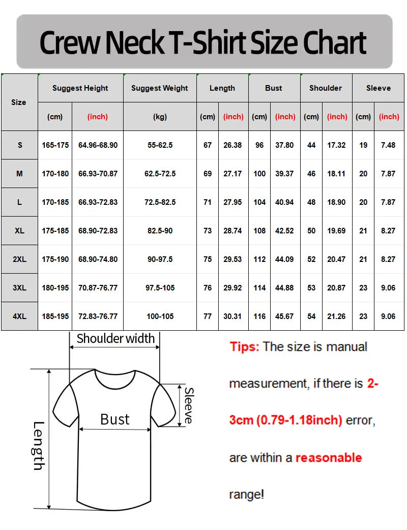 LOR MALE Men's T-shirt Fashion Style Trend Short-sleeve T-shirt 2026 Summer New Printed Versatile Casual T Shirt Men and women