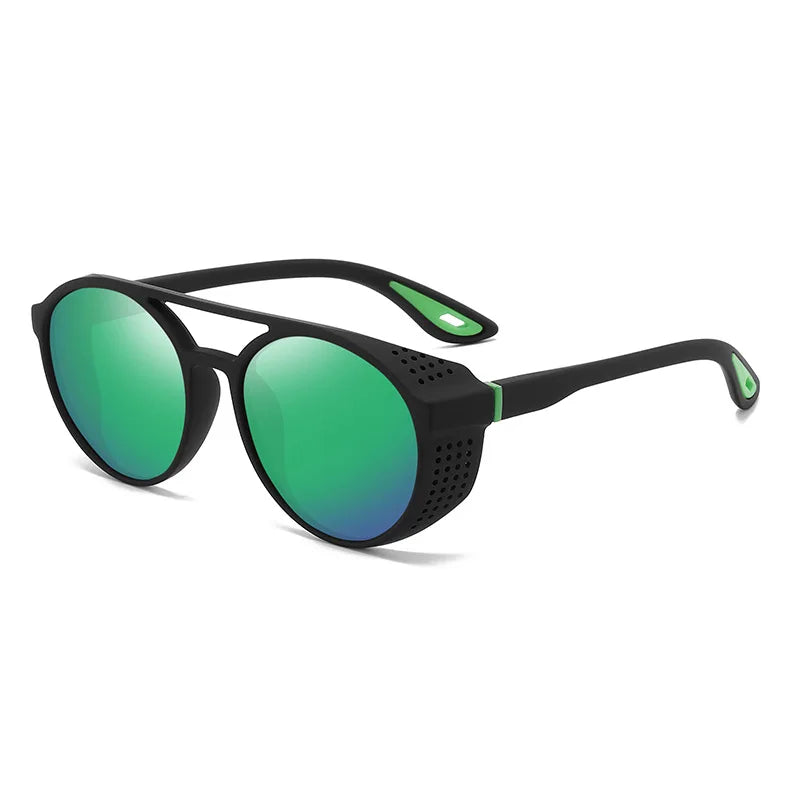 LOR MALE Polarized Sunglasses for Men Women Sun Glasses with Side Shields UV400 Protection Mirrored Lens Outdoor Sport Cycling Glasses