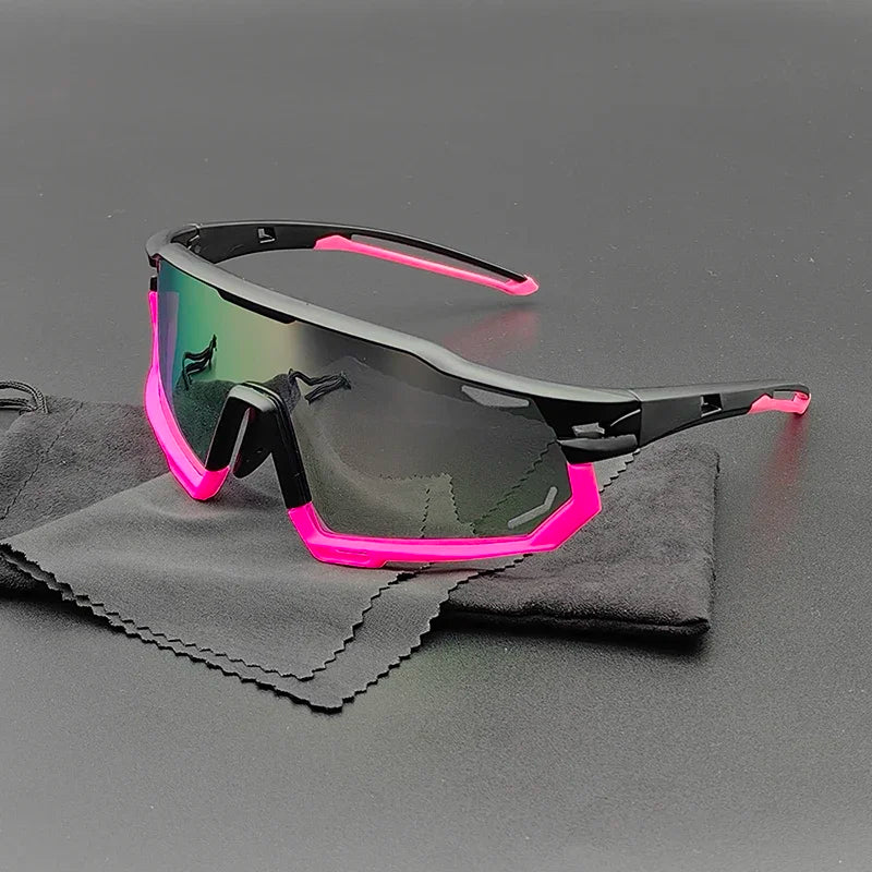LOR MALE Polarized Lenses Cycling Sunglasses Men's Sports Running Goggles Outdoor Racing Bike Eyewear Male Bicycle Glasses Cyclist Eyes