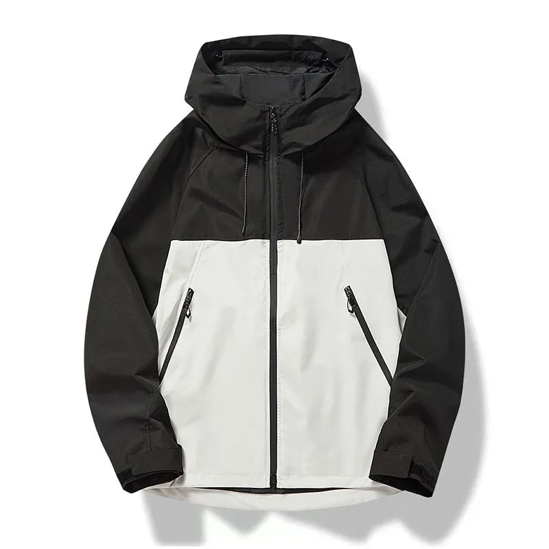 LOR MALE Men Jackets Hooded Sports Outdoor Jacket Man Waterproof Breathable Couple Sportswear Unisex Hiking Coats Outwear Men's Clothing