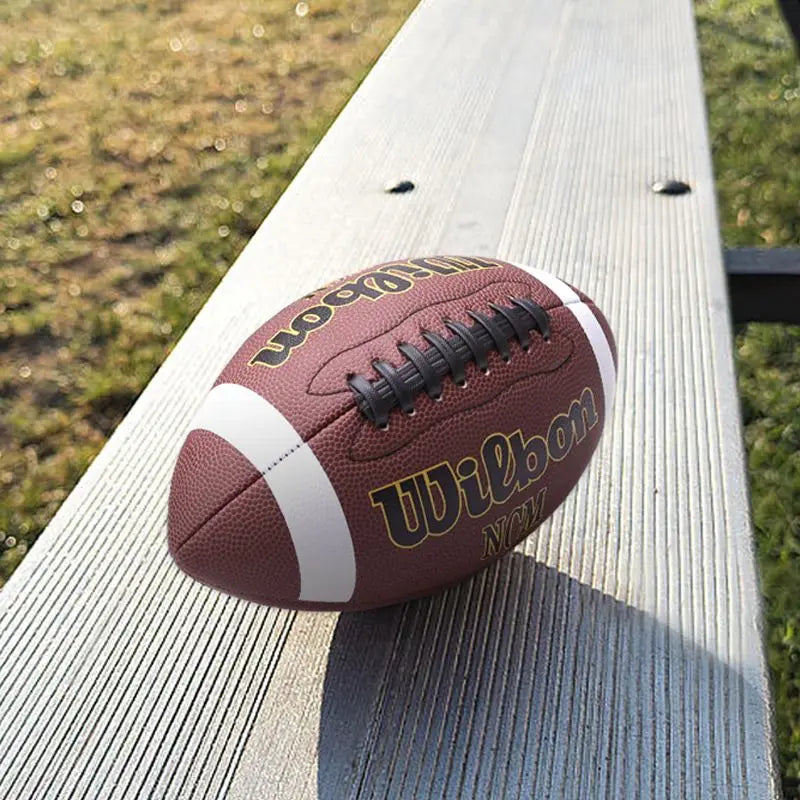 American Football PU Leather Non‑Slip Rugby Ball Size3/6/9 for Kids Youth Adult Match Training Outdoor Sports Game Practice Ball