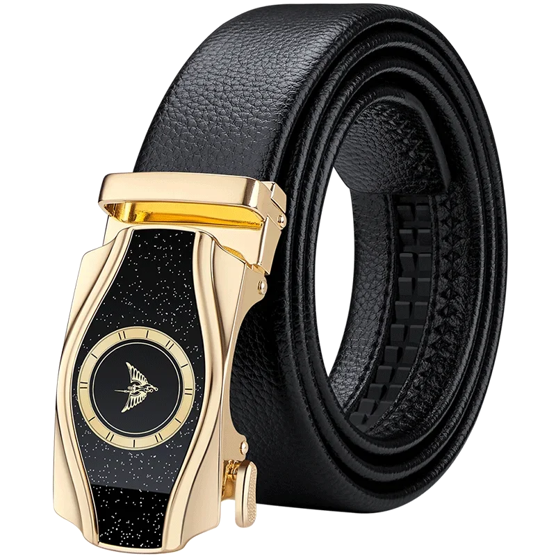 LOR MALE Men's Belt High Quality Genuine Leather Belt Luxury New Designer Belts Men Cowskin Fashion Strap Male Jeans For Man