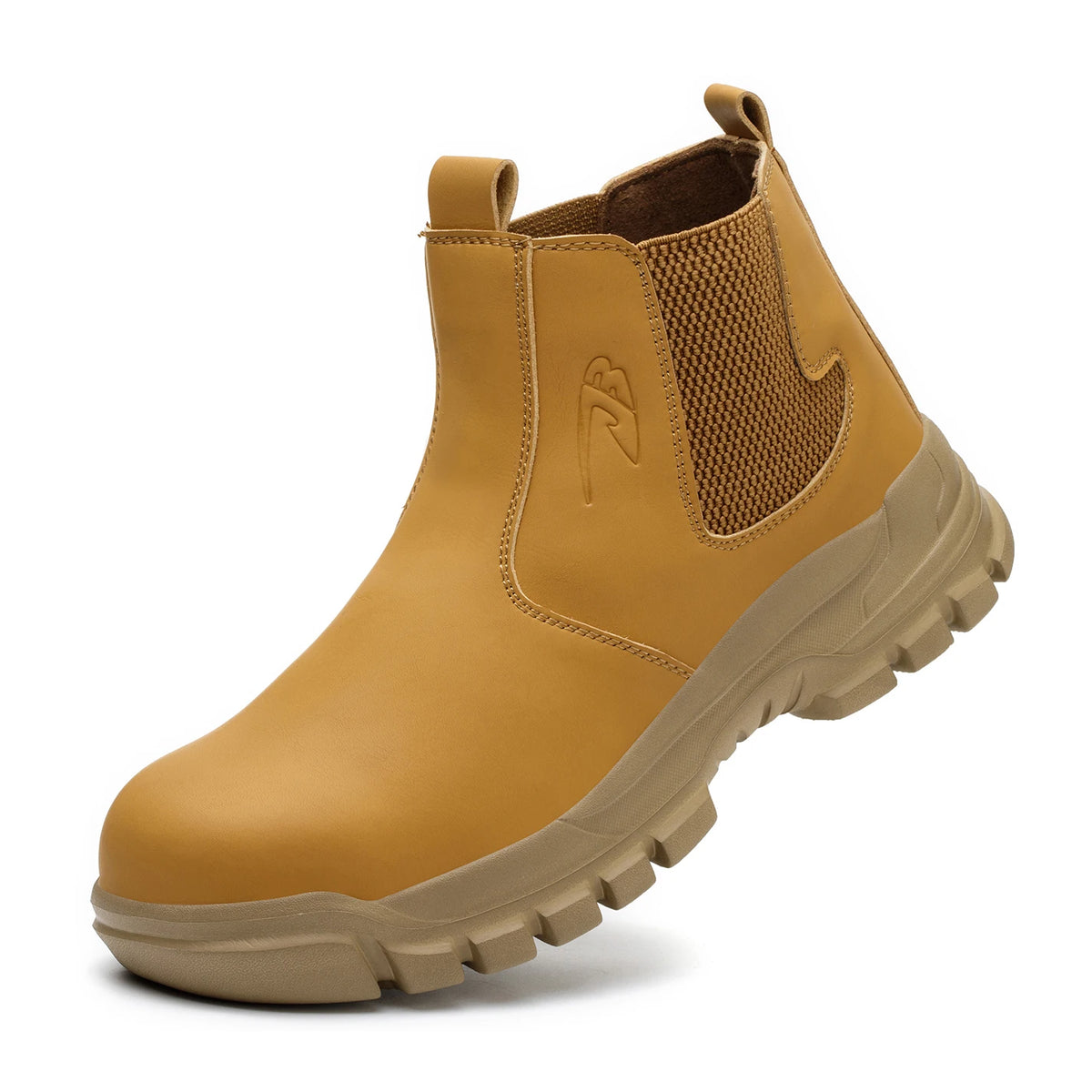 LOR MALE Waterproof Safety Boots Men Indestructible Steel Toe Work Boots Anti-smash Stab-resistant Safety Shoes Biker Botas Para Hombre