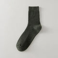 LOR MALE Socks Casual Men Business Male Breathable Elastic Cotton Long Socks Solid