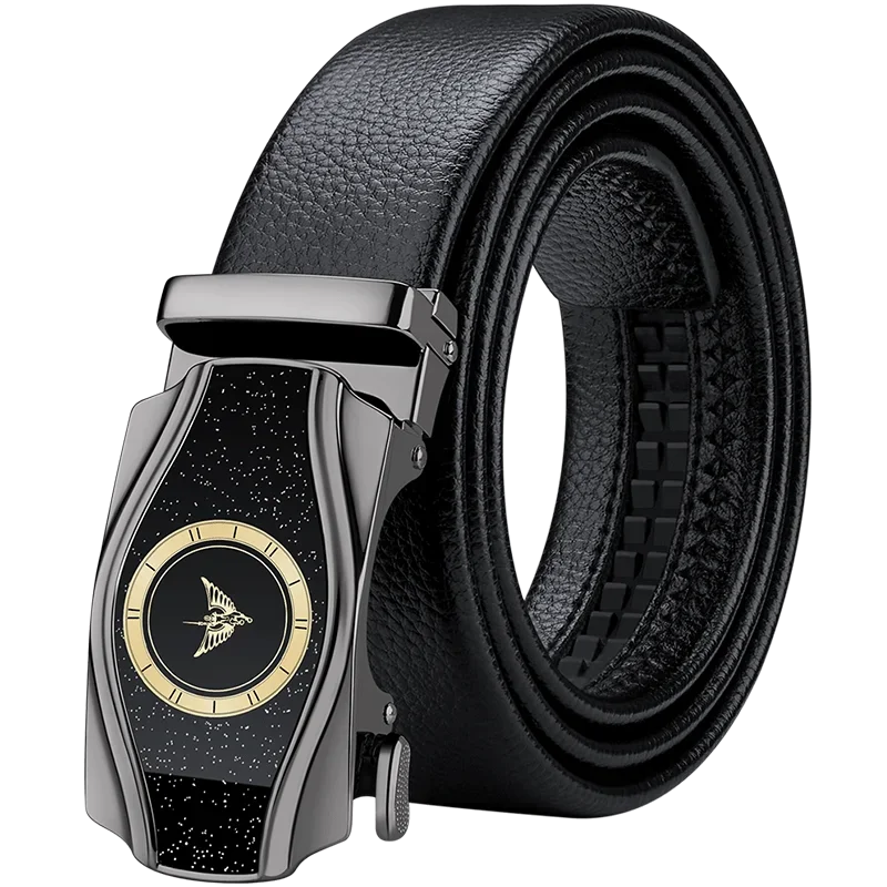 LOR MALE Men's Belt High Quality Genuine Leather Belt Luxury New Designer Belts Men Cowskin Fashion Strap Male Jeans For Man