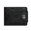 LOR MALE Wallets With 100 US Dollar PatternWallet Male Leather Walet Photo Card
