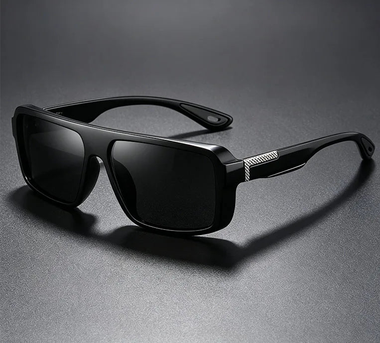LOR MALE Polarized Sports Sunglasses for Men Women,Fishing Driving Rectangular Goggles UV400 Protection