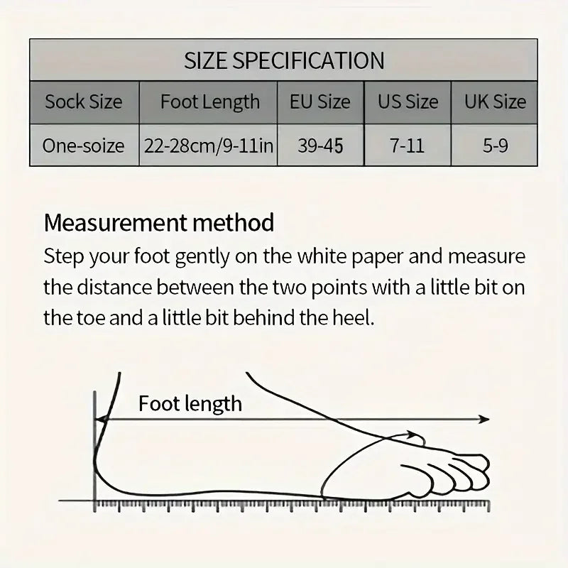 LOR MALE 5/10 Pairs of High-Quality Men's Outdoor Sports Fitness Casual Socks in Black and White Color Comfortable and Soft Men's Socks