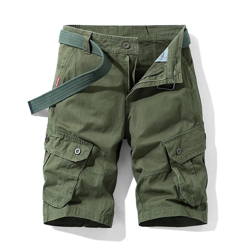 LOR MALE Men Shorts 2023 Plaid Beach Shorts Casual Camo Camouflage Shorts Military