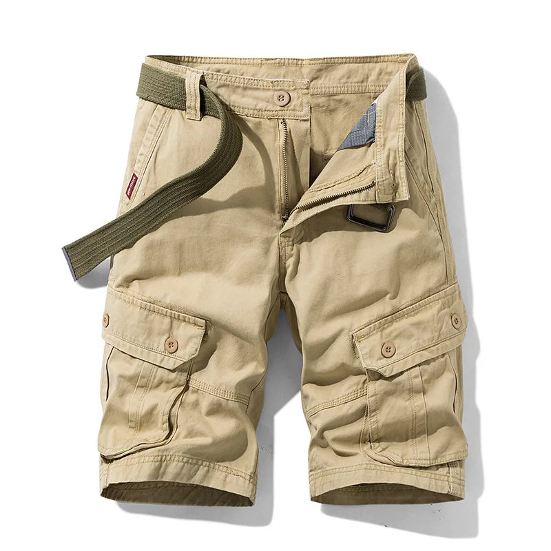 LOR MALE Men Shorts 2023 Plaid Beach Shorts Casual Camo Camouflage Shorts Military